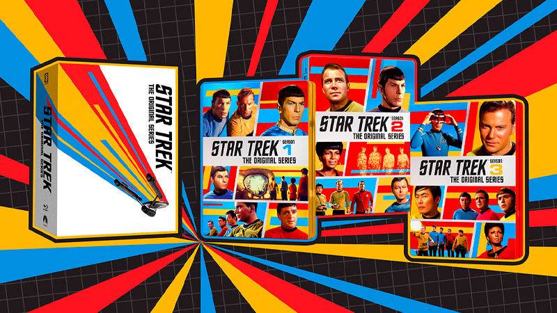 Confirmación de los Steelbook de la serie original de Star Trek en Blu-ray