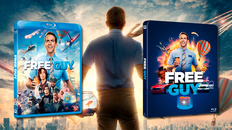 Free Guy a la venta el 13 de octubre en Blu-ray y Steelbook