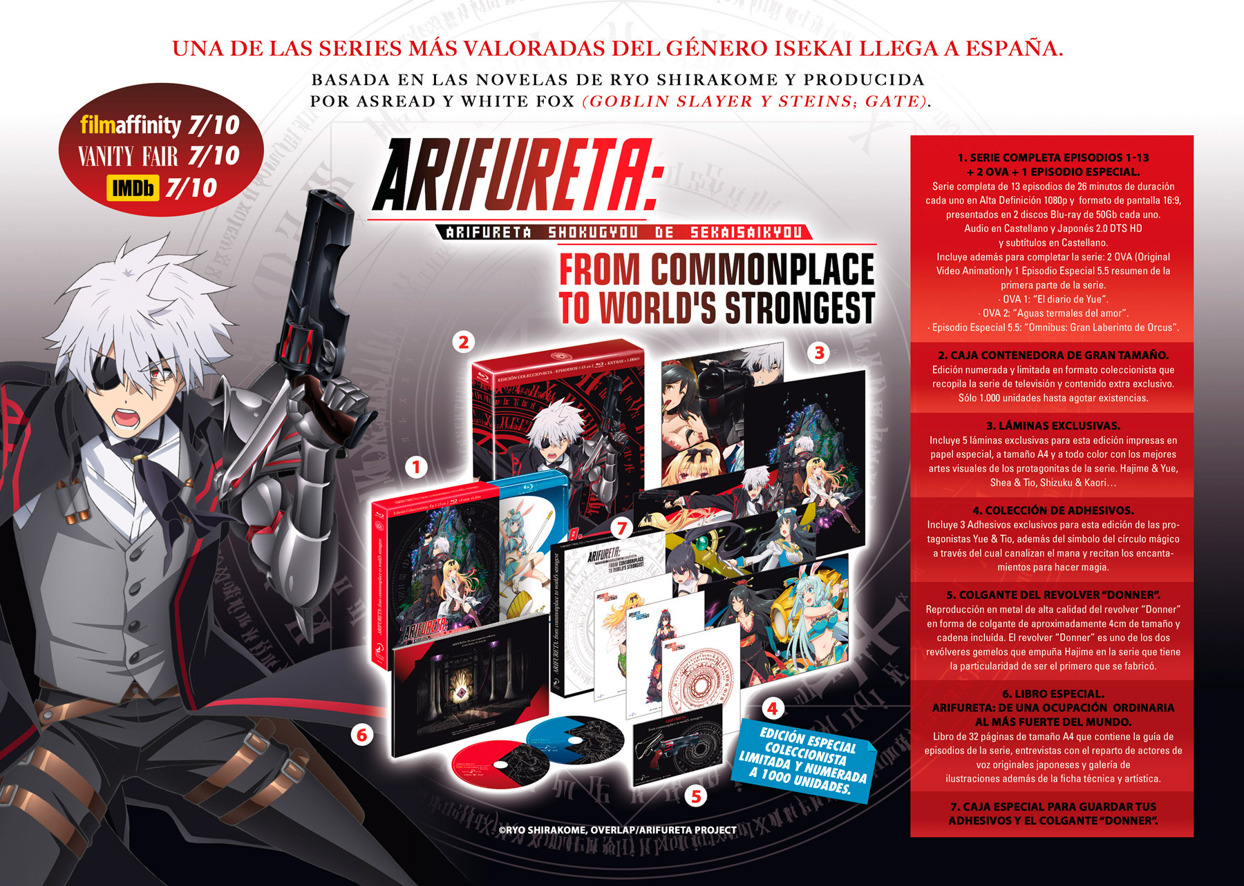 Arifureta: La nueva OVA del anime ya tiene fecha de estreno y duración