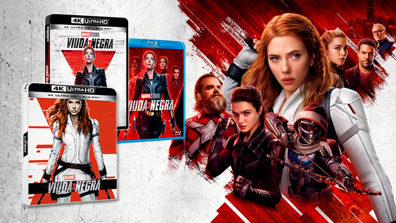 Reservas abiertas y precio de Viuda Negra en UHD 4K, Steelbook 4K y Blu-ray