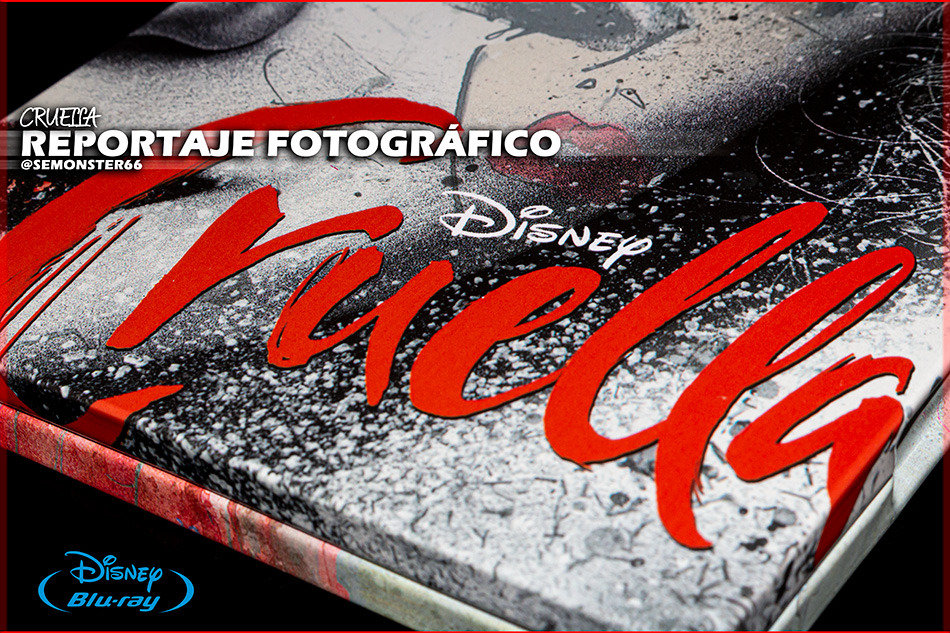 Fotografías del Steelbook de Cruella en Blu-ray 1