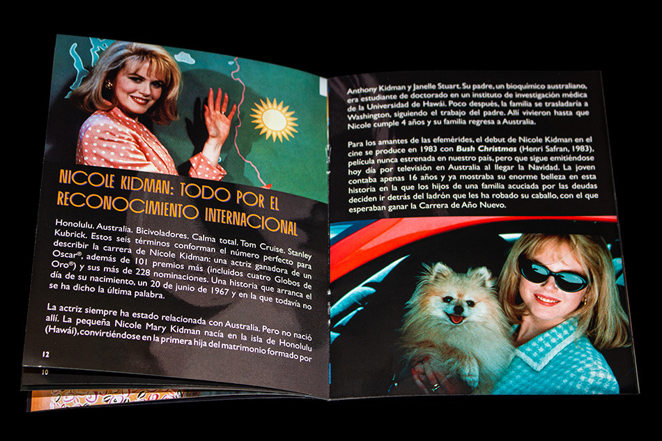 Fotografías de la edición con funda y libreto de Todo por un Sueño en Blu-ray 18