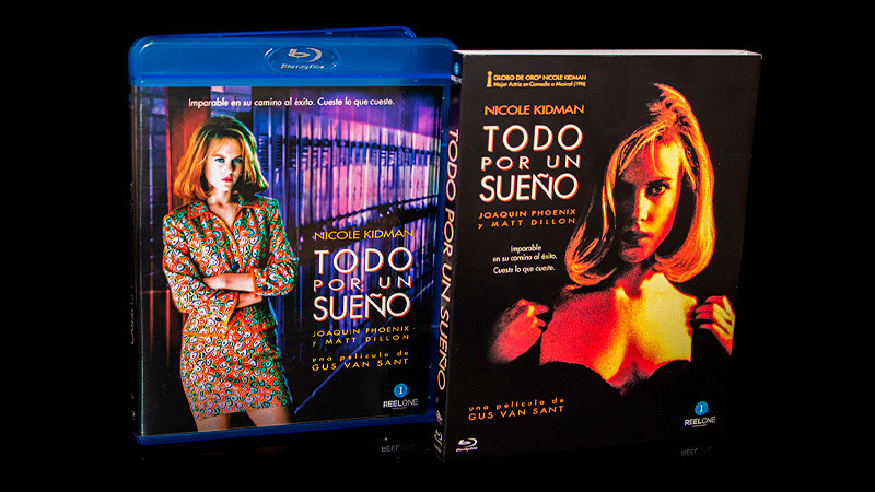 Fotografías de la edición con funda y libreto de Todo por un Sueño en Blu-ray
