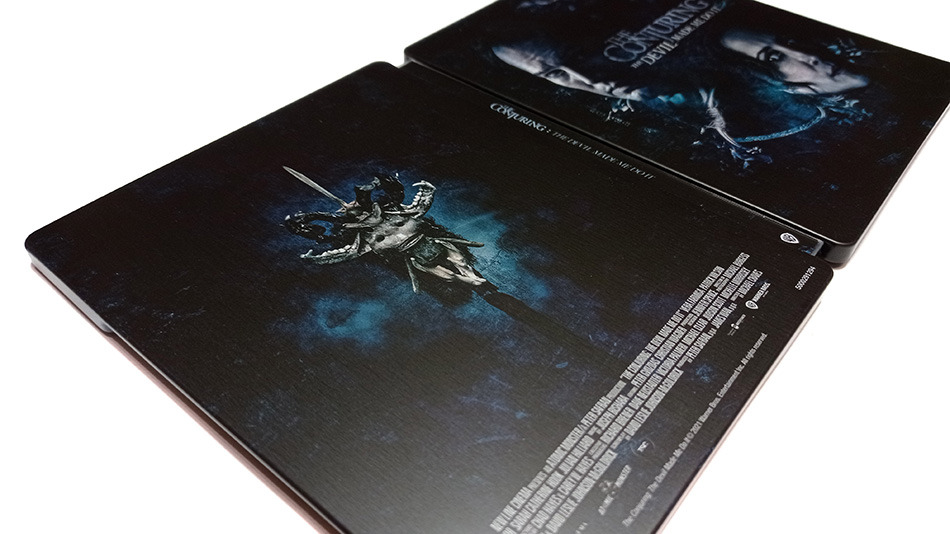 Fotografías del Steelbook de Expediente Warren: Obligado por el Demonio en UHD 4K y Blu-ray 14