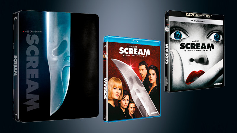 Todos los detalles de Scream en Blu-ray, UHD 4K y Steelbook