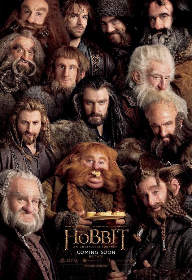 Nuevo póster de El Hobbit: Un Viaje Inesperado con los personajes secundadios