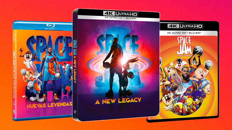 Fecha y diseños de Space Jam: Nuevas Leyendas en UHD 4K y Blu-ray