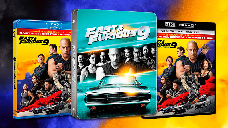 Todos los detalles de Fast & Furious 9 en Blu-ray y Steelbook UHD 4K