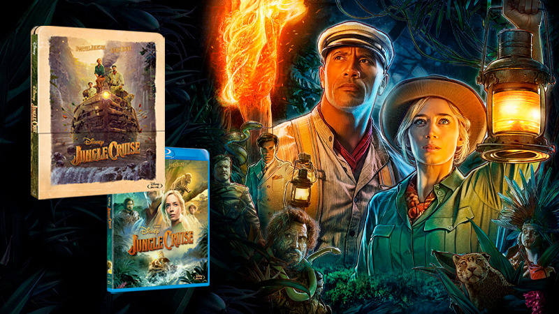 Diseños, precios y reservas de Jungle Cruise en Blu-ray