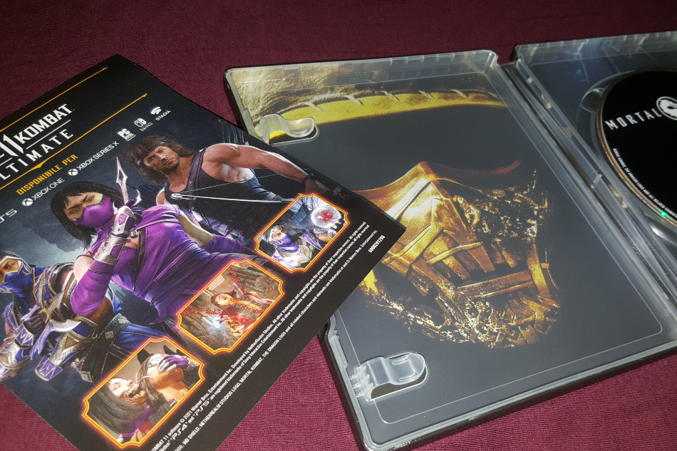 Fotografías del Steelbook de Mortal Kombat en Blu-ray (Italia) 17