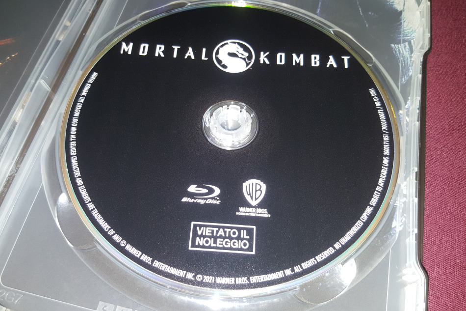 Fotografías del Steelbook de Mortal Kombat en Blu-ray (Italia) 18