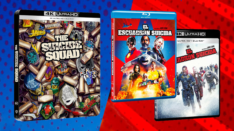 Todos los detalles de El Escuadrón Suicida en Blu-ray, UHD 4K y Steelbook