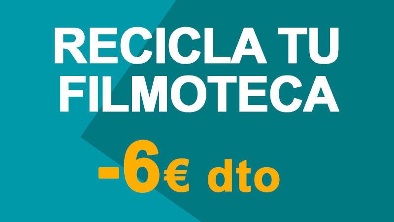 Recicla tu Filmoteca en Fnac, descuento de 6 € en películas