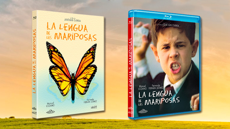 Diseño de La Lengua de las Mariposas en Blu-ray