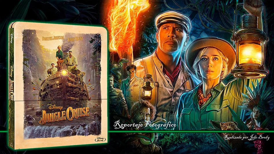 Fotografías del Steelbook de Jungle Cruise en Blu-ray 1