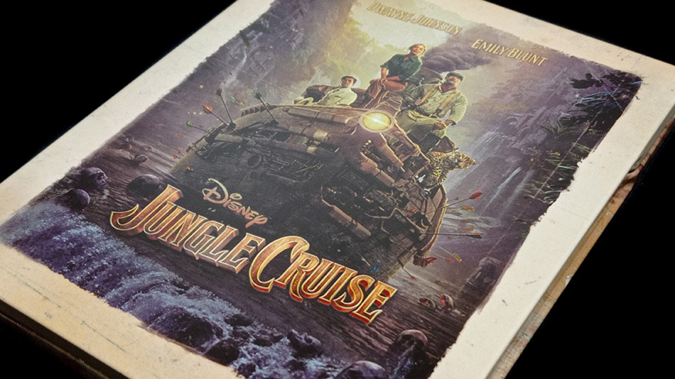 Fotografías del Steelbook de Jungle Cruise en Blu-ray 4