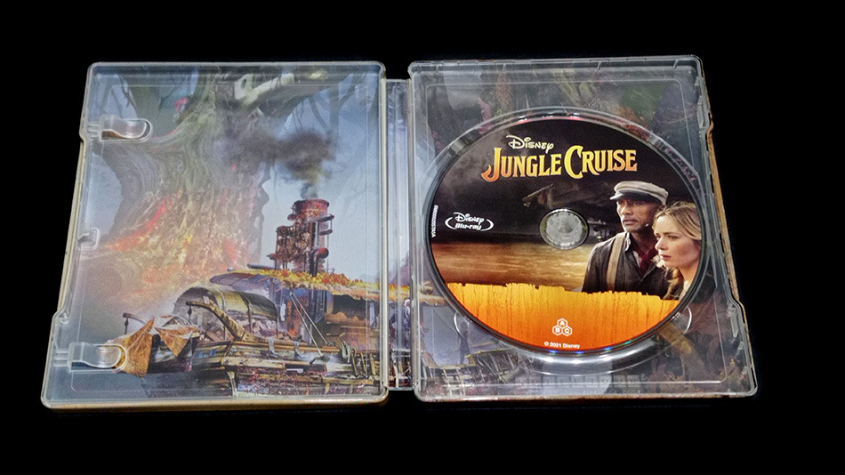 Fotografías del Steelbook de Jungle Cruise en Blu-ray 10