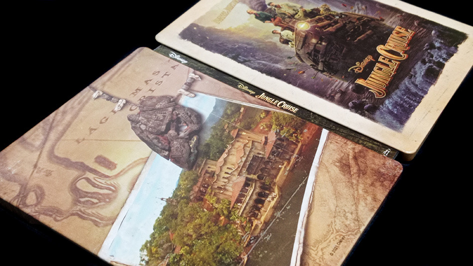 Fotografías del Steelbook de Jungle Cruise en Blu-ray 14