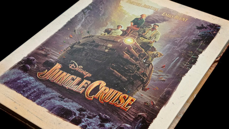 Fotografías del Steelbook de Jungle Cruise en Blu-ray