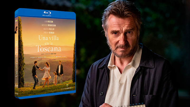 Una Villa en la Toscana en Blu-ray, con Liam Neeson