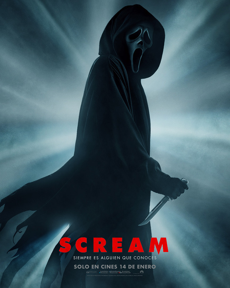  Scream (2022) [Blu-ray] : Melissa Barrera, Jenna Ortega, Jack  Quaid: Películas y TV