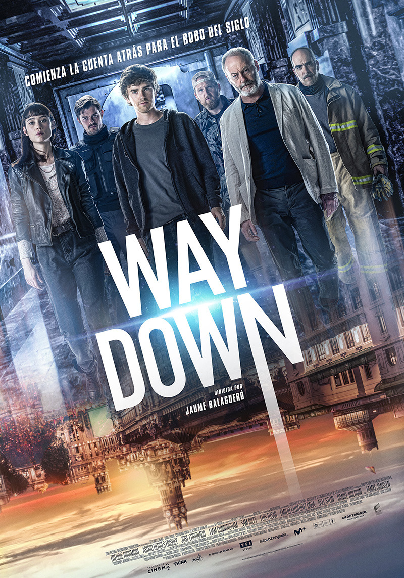 Tráiler oficial y nuevo póster de Way Down, dirigida por Jaume Balagueró