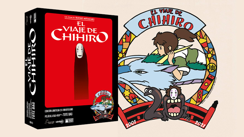 Edición limitada Tote Bag de El Viaje de Chihiro en Blu-ray