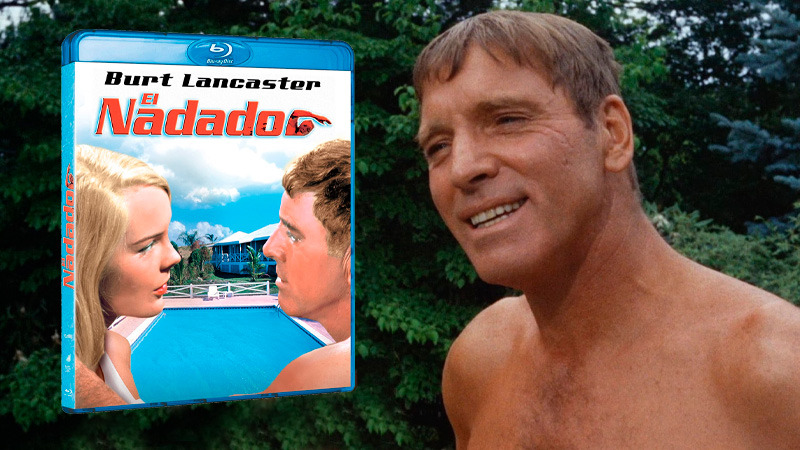 España tendrá una de las primeras ediciones en Blu-ray de El Nadador, con Burt Lancaster