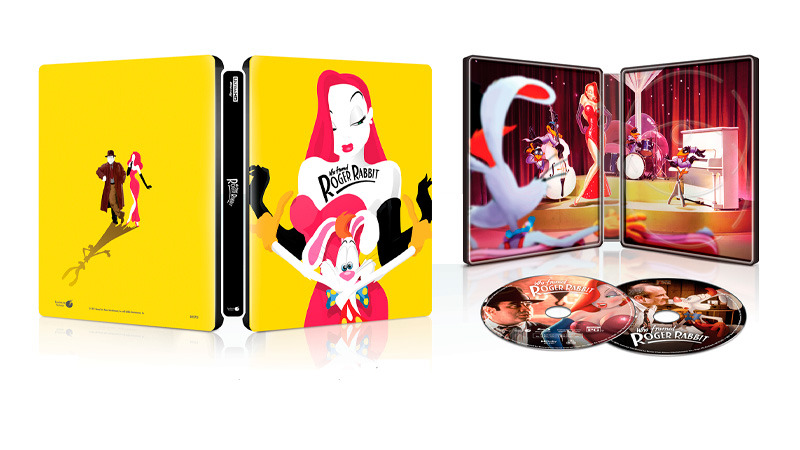 Todos los detalles del Steelbook de ¿Quién Engañó a Roger Rabbit? en UHD 4K