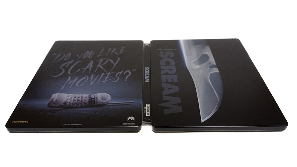 Fotografías del Steelbook de Scream en UHD 4K y Blu-ray 15