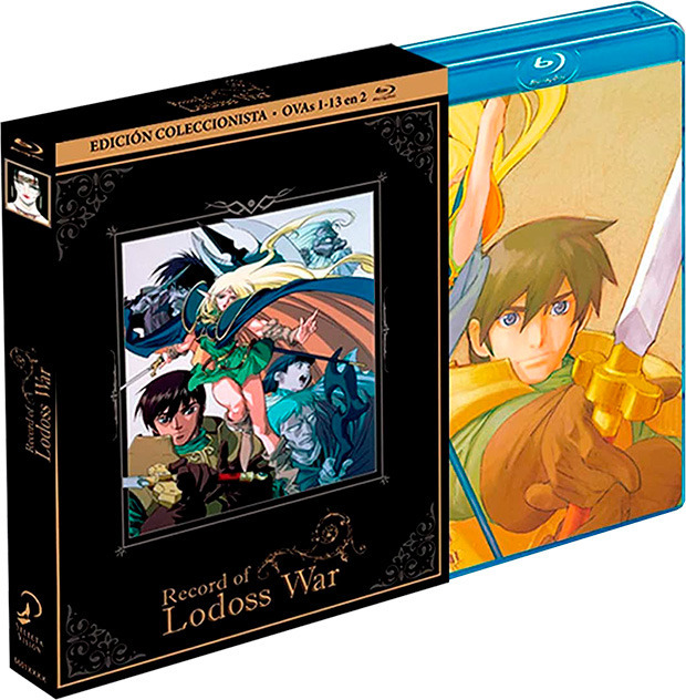 Datos de Record of Lodoss War en Blu-ray 1