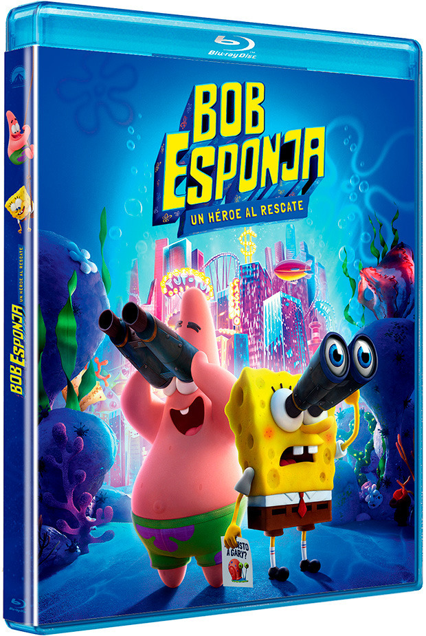 Detalles del Blu-ray de Bob Esponja: Un Héroe al Rescate 1