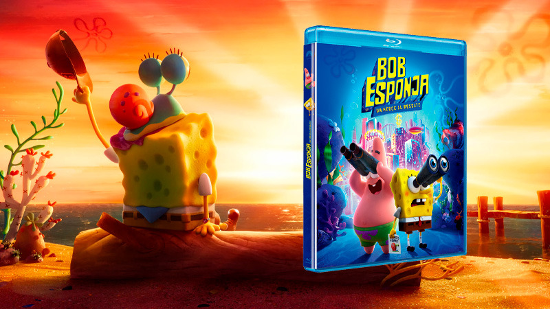 Bob Esponja: Un Héroe al Rescate saldrá en Blu-ray