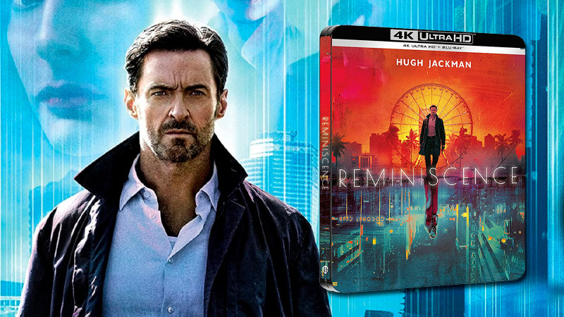 Diseño del Steelbook de Reminiscencia en UHD 4K y Blu-ray