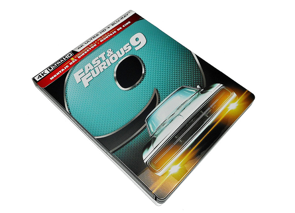Fotografías del Steelbook de Fast & Furious 9 en UHD 4K y Blu-ray 3