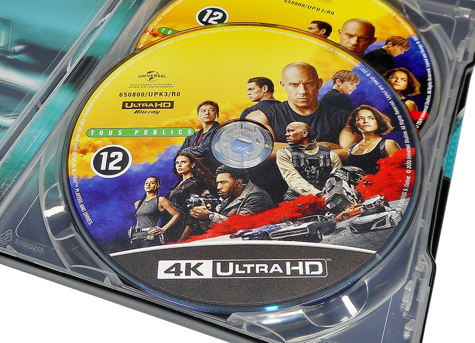 Fotografías del Steelbook de Fast & Furious 9 en UHD 4K y Blu-ray 13