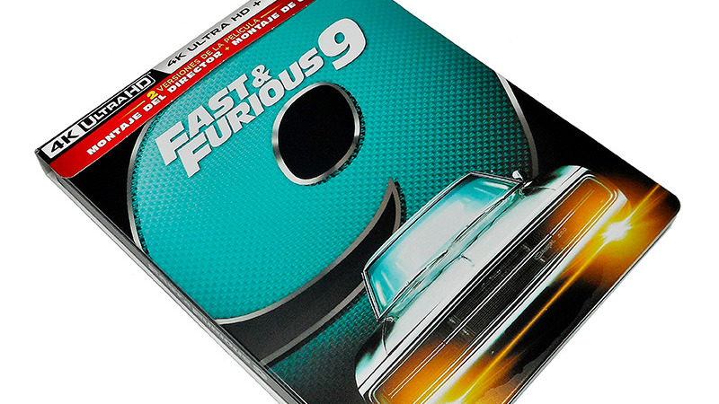 Fotografías del Steelbook de Fast & Furious 9 en UHD 4K y Blu-ray