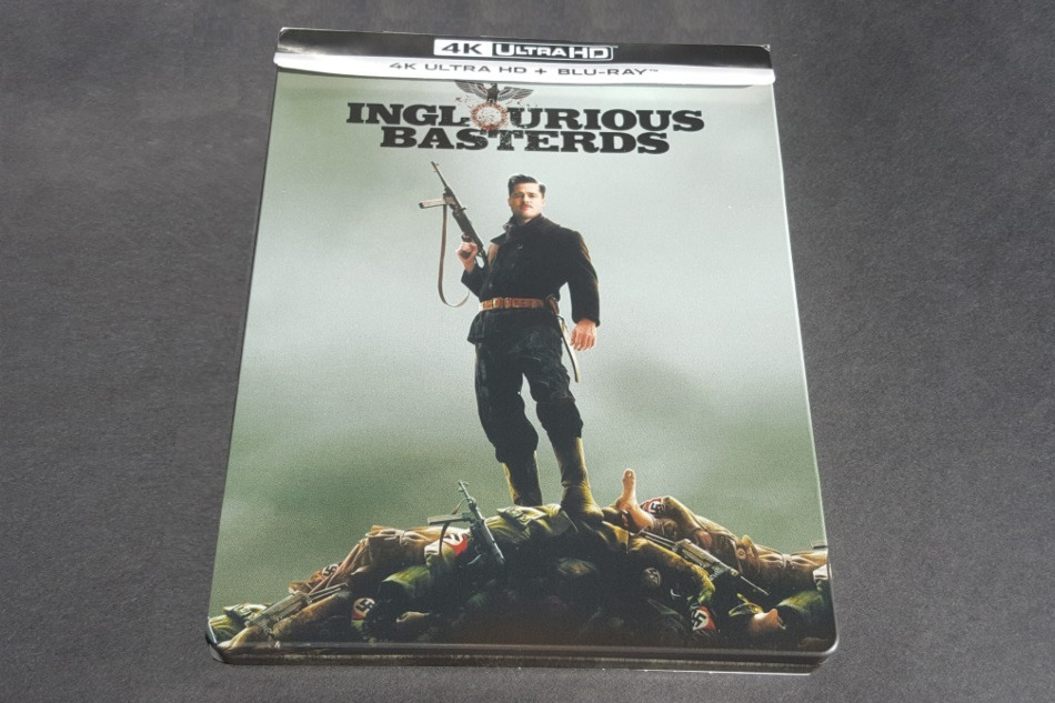 Fotografías del Steelbook de Malditos Bastardos en UHD 4K y Blu-ray 2