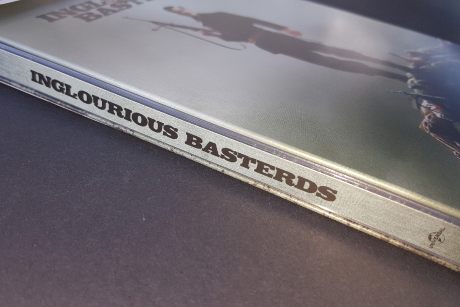 Fotografías del Steelbook de Malditos Bastardos en UHD 4K y Blu-ray 8
