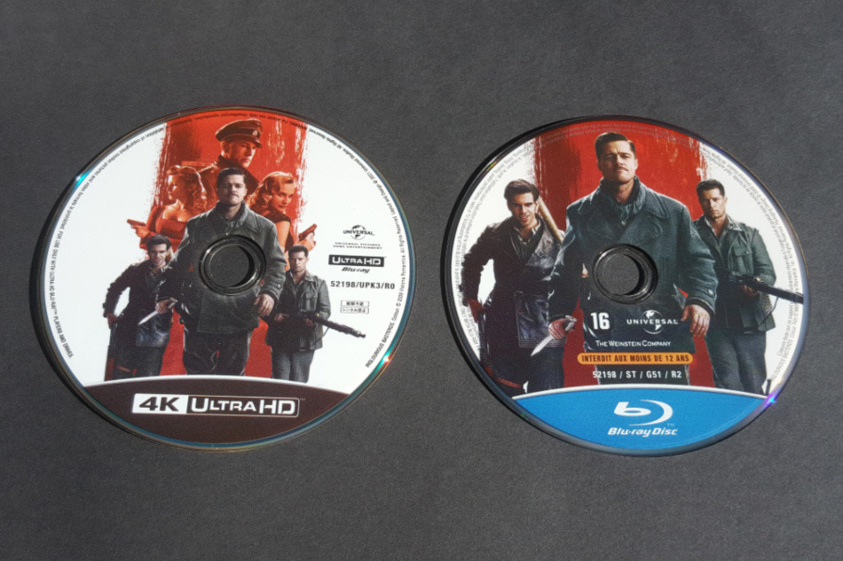 Fotografías del Steelbook de Malditos Bastardos en UHD 4K y Blu-ray 16