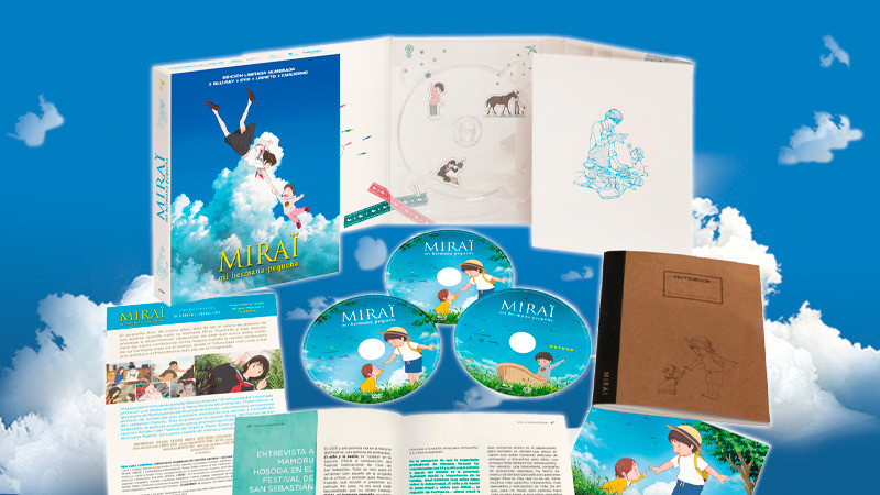 Todos los detalles de la edición limitada de Mirai, Mi Hermana Pequeña en Blu-ray