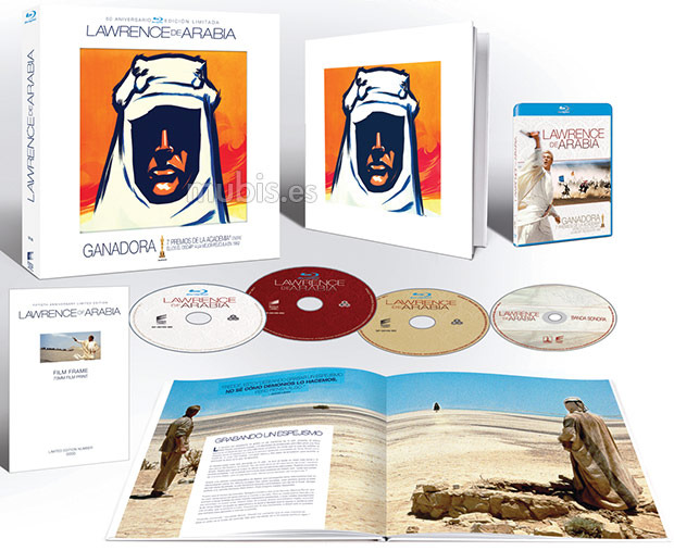Nuevos detalles sobre la edición limitada de Lawrence de Arabia en Blu-ray