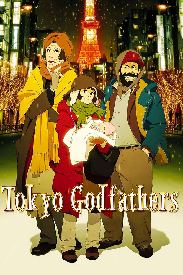 Anuncio oficial del Blu-ray de Tokyo Godfathers 1
