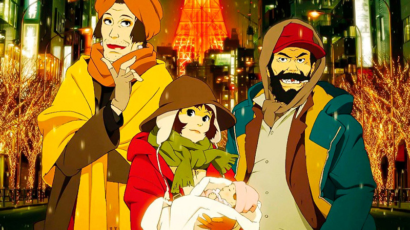 Estreno en Blu-ray de Tokyo Godfathers de Satoshi Kon