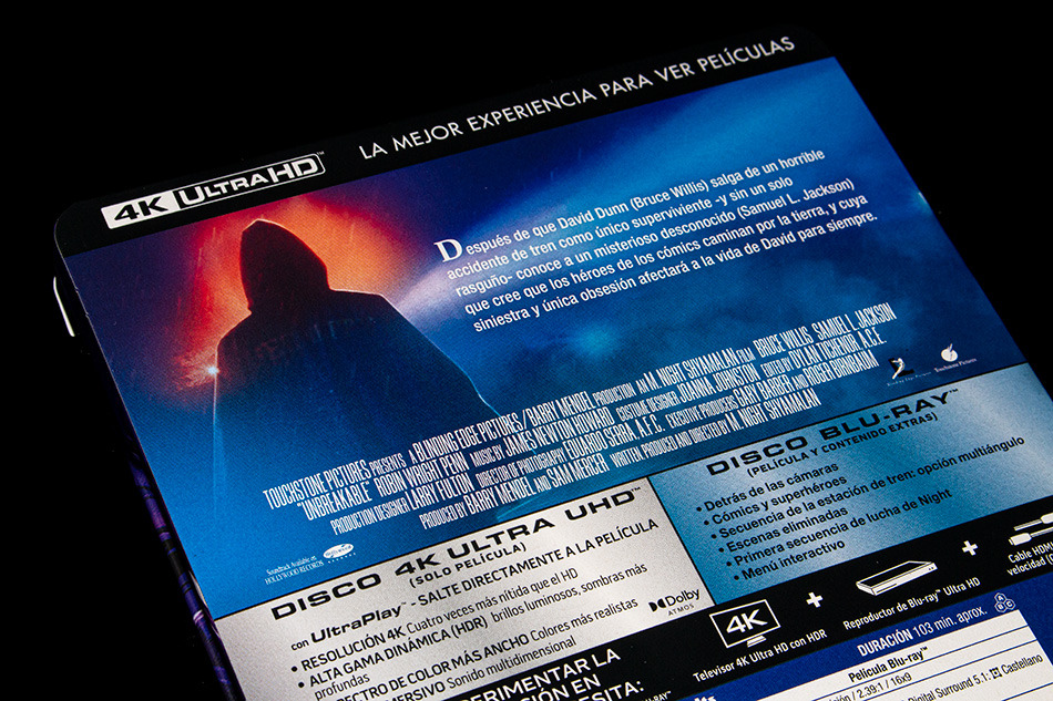 Fotografías del Steelbook de El Protegido en UHD 4K y Blu-ray 7
