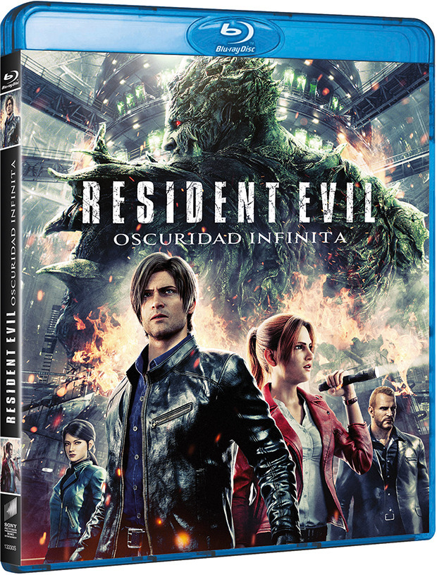 La serie de animación Resident Evil: Oscuridad Infinita en Blu-ray