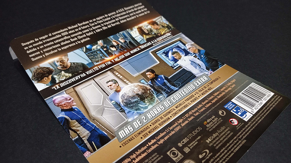 Fotografías del Steelbook de la 3ª temporada de Star Trek: Discovery en Blu-ray 5