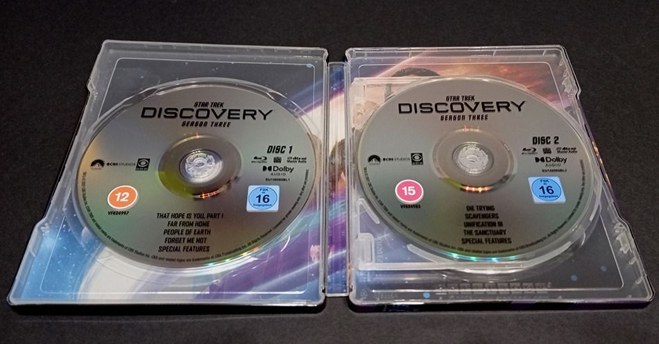 Fotografías del Steelbook de la 3ª temporada de Star Trek: Discovery en Blu-ray 7