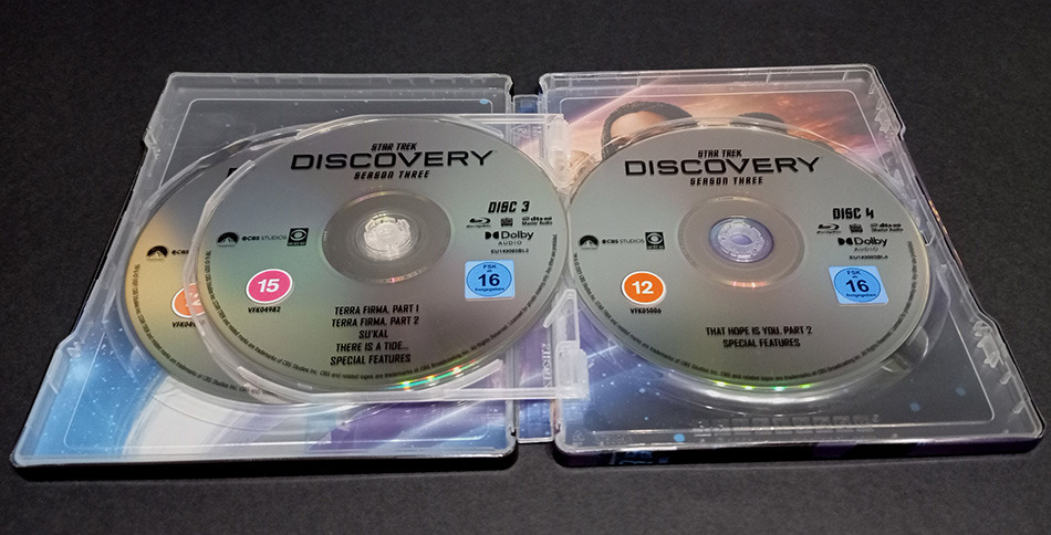 Fotografías del Steelbook de la 3ª temporada de Star Trek: Discovery en Blu-ray 8