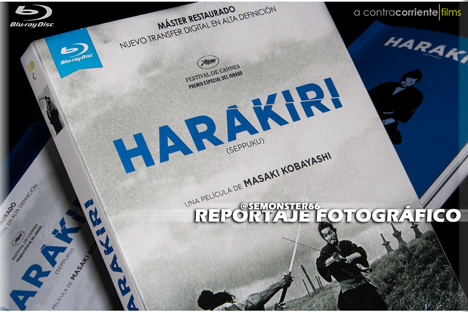 Fotografías del Blu-ray de Harakiri con funda y libreto 1